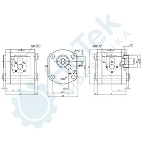 ZUPČASTA PUMPA 8,2 QCC RENAULT