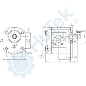 ZUPČASTA PUMPA DEUTZ 9T