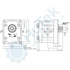 ZUPČASTA PUMPA EU 9T