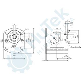 ZUPČASTA PUMPA GR.2 BOSCH ZA SPAJANJE ZADNJA