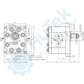 ZUPČASTA PUMPA GR.3 EU