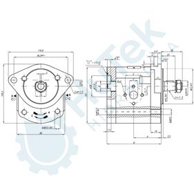 ZUPČASTA PUMPA 19 CCM RENAULT
