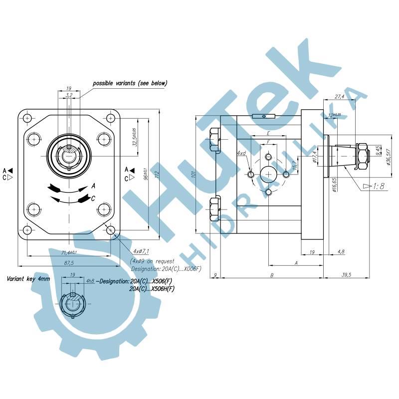 ZUPČASTI HIDROMOTOR GR.2 EU