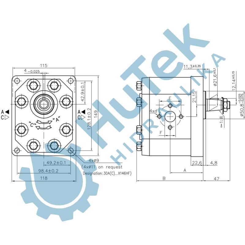 ZUPČASTI HIDROMOTOR GR.3 EU